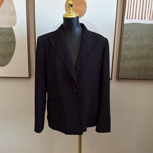 Jones Studio Black Classic Tailored Blazer